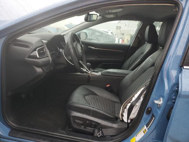 4T1T11AK5RU190105 - 2024 TOYOTA CAMRY SE NIGHT SHADE BLUE photo 7