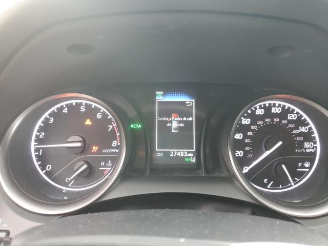 4T1T11AK5RU190105 - 2024 TOYOTA CAMRY SE NIGHT SHADE BLUE photo 9