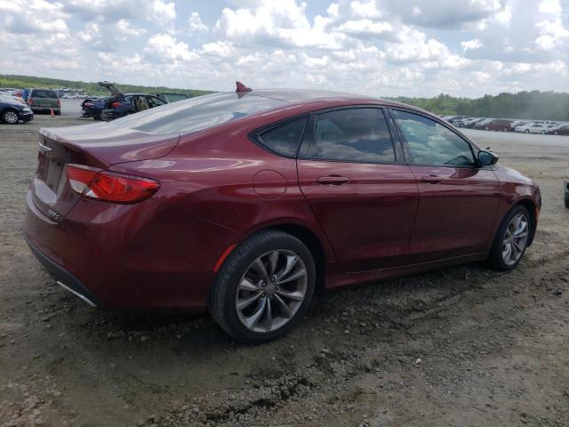 1C3CCCBGXFN551780 - 2015 CHRYSLER 200 S RED photo 3