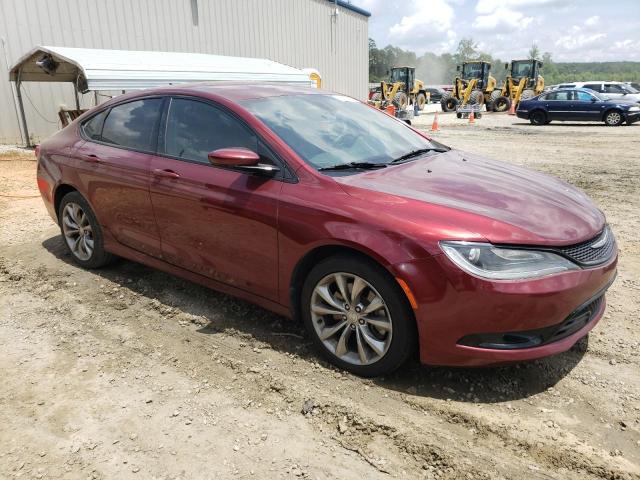 1C3CCCBGXFN551780 - 2015 CHRYSLER 200 S RED photo 4