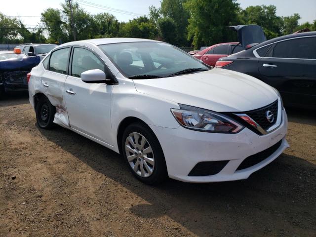 3N1AB7AP7HY318267 - 2017 NISSAN SENTRA S WHITE photo 4