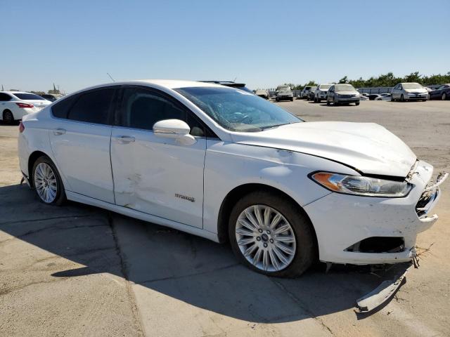 3FA6P0LU9FR208803 - 2015 FORD FUSION SE HYBRID WHITE photo 4