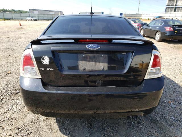 3FAHP07Z09R127644 - 2009 FORD FUSION SE BLACK photo 6