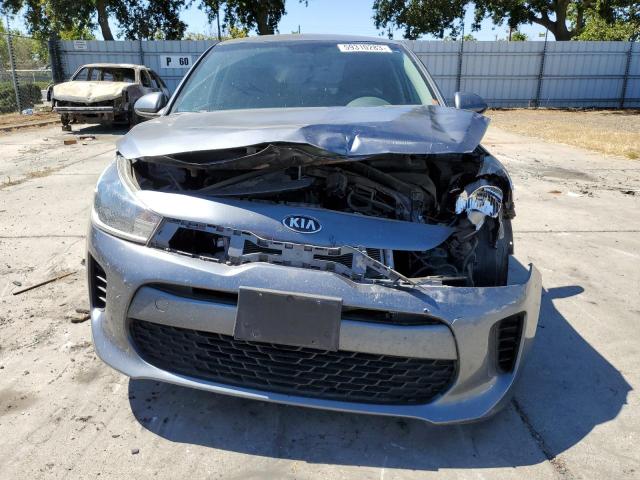 3KPA24AB3KE197777 - 2019 KIA RIO S GRAY photo 5