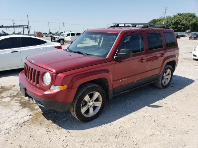 1C4NJRFBXGD617117 - 2016 JEEP PATRIOT LATITUDE BURGUNDY photo 1