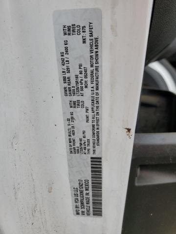 3C6MRVJGXNE124217 - 2022 RAM PROMASTER 3500 HIGH თეთრი ფოტო 13