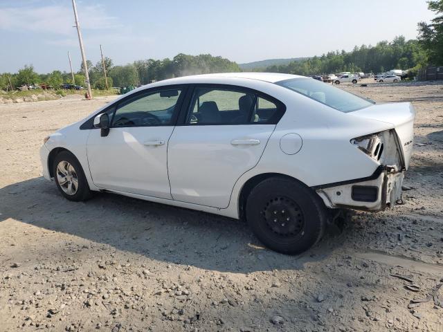 2HGFB2F5XCH610928 - 2012 HONDA CIVIC LX WHITE photo 2