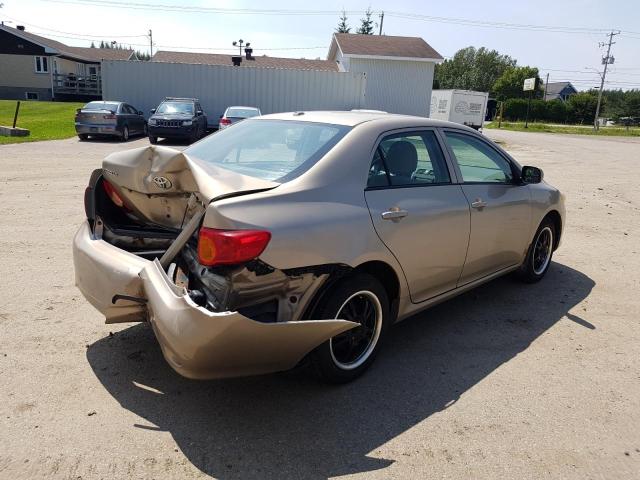 2T1BU40E29C086205 - 2009 TOYOTA COROLLA BASE BEIGE photo 3