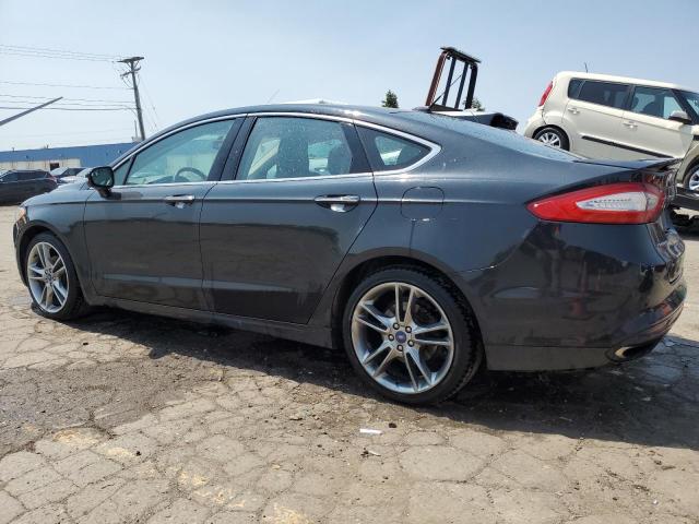 3FA6P0K92DR114577 - 2013 FORD FUSION TITANIUM Grafit foto 2