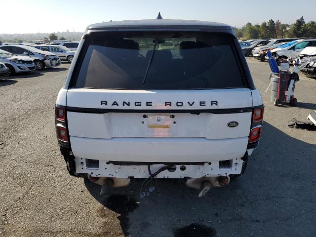 SALGR2SU1NA464540 - 2022 LAND ROVER RANGE ROVE WHITE photo 6