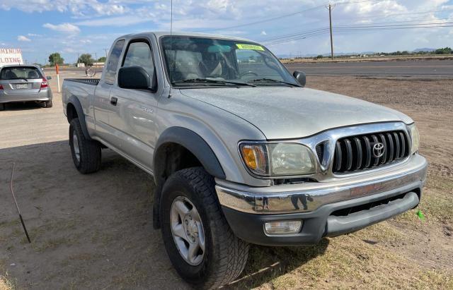 5TESN92N93Z279671 - 2003 TOYOTA TACOMA XTRACAB PRERUNNER SILVER photo 1