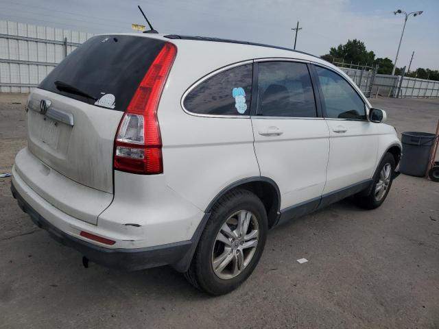 JHLRE3H71BC003344 - 2011 HONDA CR-V EXL WHITE photo 3