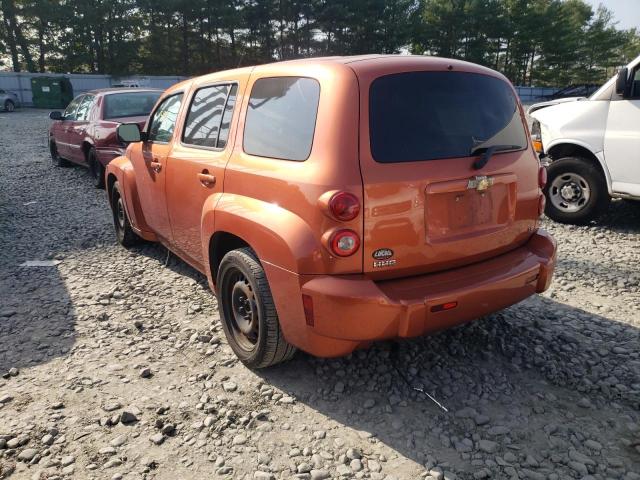 3GNDA13D88S534913 - 2008 CHEVROLET HHR LS 橙色 照片 3