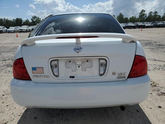 3N1CB51D46L519492 - 2006 NISSAN SENTRA 1.8 WHITE photo 6