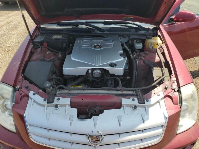 1G6DW677660132360 - 2006 CADILLAC STS RED photo 11