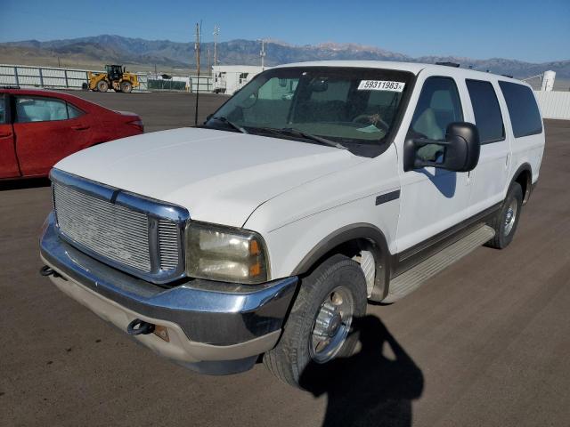 1FMNU42S3YED60342 - 2000 FORD EXCURSION LIMITED WHITE photo 1