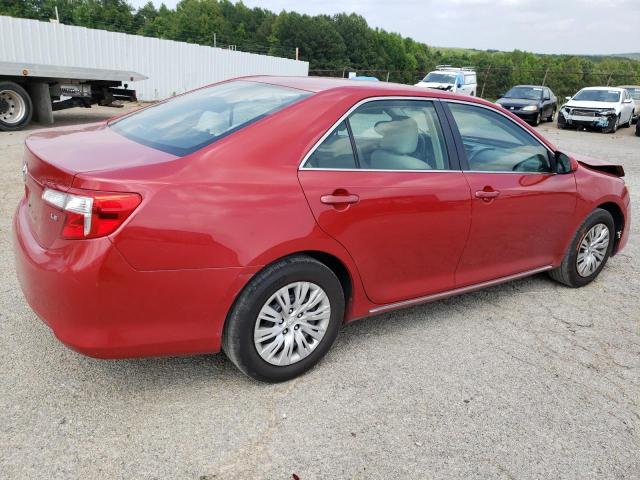 4T1BF1FK4EU758361 - 2014 TOYOTA CAMRY LE L RED photo 3