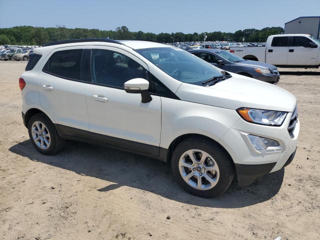 MAJ3S2GE9MC453600 - 2021 FORD ECOSPORT SE WHITE photo 4