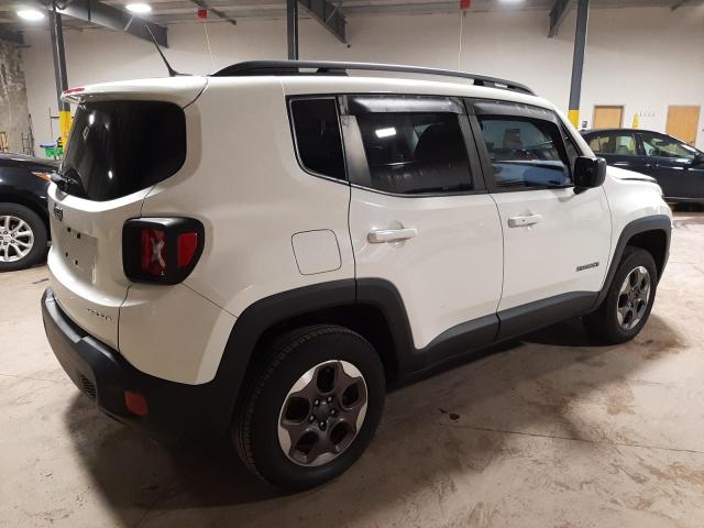 ZACCJBAT3GPD50998 - 2016 JEEP RENEGADE SPORT Սպիտակ լուսանկար 3