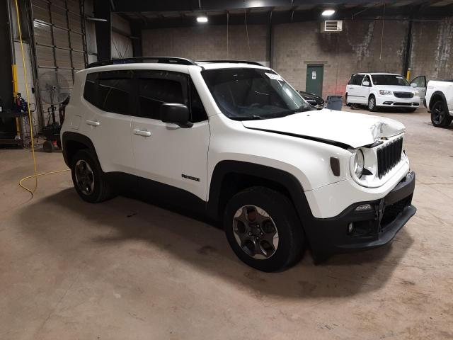 ZACCJBAT3GPD50998 - 2016 JEEP RENEGADE SPORT Սպիտակ լուսանկար 4