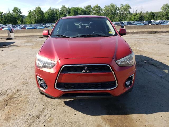 4A4AR4AU1EE012051 - 2014 MITSUBISHI OUTLANDER SE RED photo 5