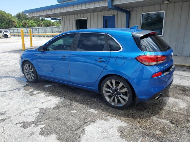 KMHH55LC8JU029775 - 2018 HYUNDAI ELANTRA GT SPORT BLUE photo 2