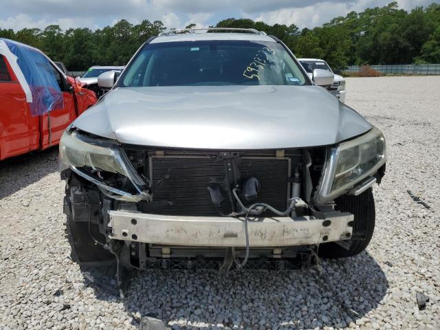 5N1AR2MN0EC694802 - 2014 NISSAN PATHFINDER S SILVER photo 5