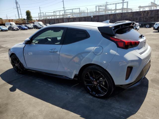 KMHTH6AB4LU022245 - 2020 HYUNDAI VELOSTER TURBO GRAY photo 2