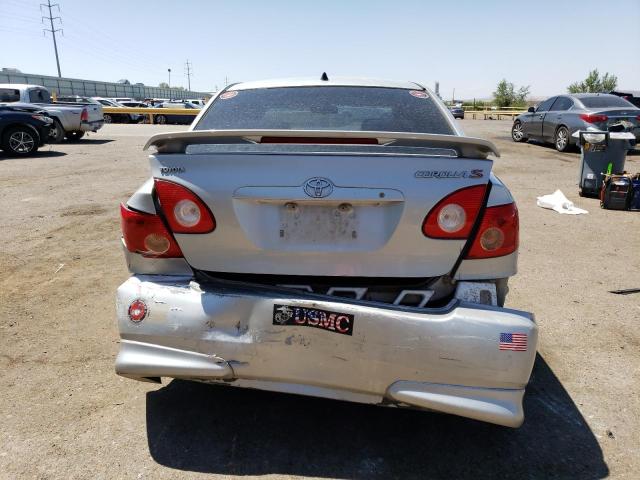 1NXBR32E55Z519663 - 2005 TOYOTA COROLLA CE SILVER photo 6