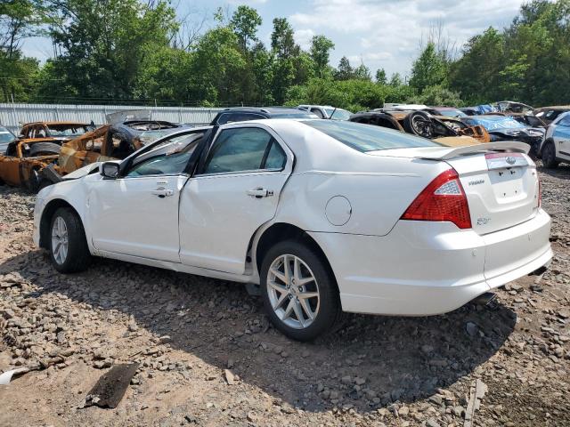 3FAHP0JG6CR198572 - 2012 FORD FUSION SEL WHITE photo 2