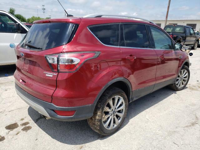 1FMCU0J9XHUA12042 - 2017 FORD ESCAPE TITANIUM RED photo 3