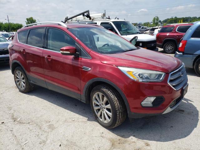 1FMCU0J9XHUA12042 - 2017 FORD ESCAPE TITANIUM RED photo 4