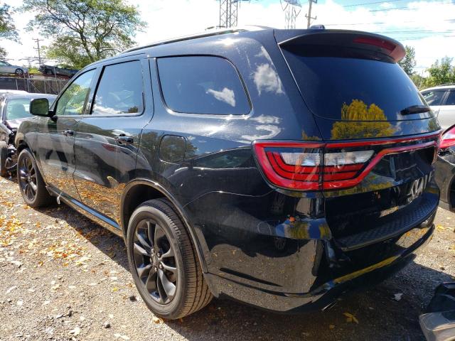 1C4RDJDG1MC575527 - 2021 DODGE DURANGO GT BLACK photo 3