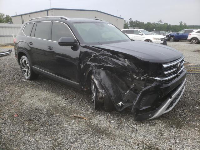 1V2TR2CA1MC553715 - 2021 VOLKSWAGEN ATLAS SEL PREMIUM შავი ფოტო 4