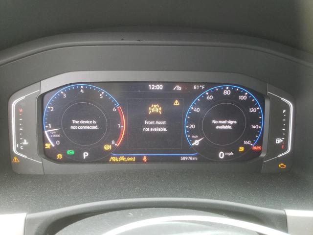 1V2TR2CA1MC553715 - 2021 VOLKSWAGEN ATLAS SEL PREMIUM შავი ფოტო 9