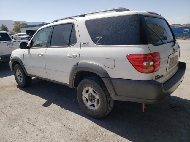 5TDZT34A53S157639 - 2003 TOYOTA SEQUOIA SR5 WHITE photo 2