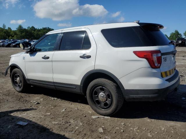 1FM5K8AR9JGB47725 - 2018 FORD EXPLORER POLICE INTERCEPTOR WHITE photo 2