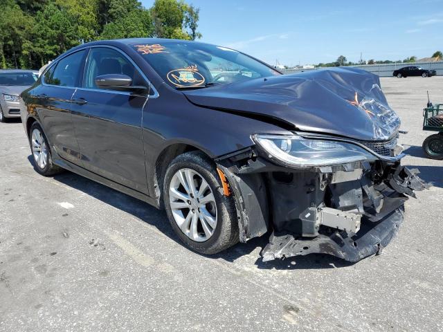 1C3CCCAB8FN709331 - 2015 CHRYSLER 200 LIMITED GRAY photo 1