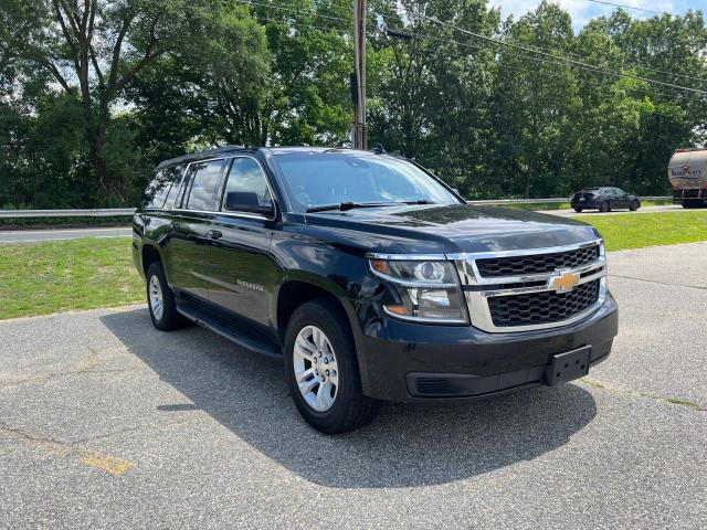 1GNSKHKC1HR159875 - 2017 CHEVROLET SUBURBAN K1500 LT BLACK photo 1