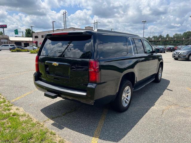 1GNSKHKC1HR159875 - 2017 CHEVROLET SUBURBAN K1500 LT BLACK photo 4