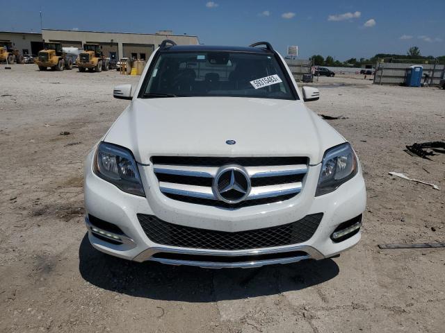 WDCGG8JB5EG336048 - 2014 MERCEDES-BENZ GLK 350 4MATIC WHITE photo 5