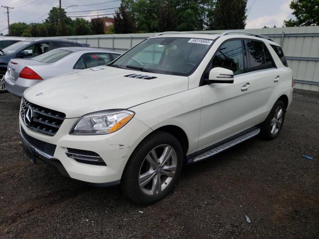 4JGDA5HB1DA250022 - 2013 MERCEDES-BENZ ML 350 4MATIC WHITE photo 1