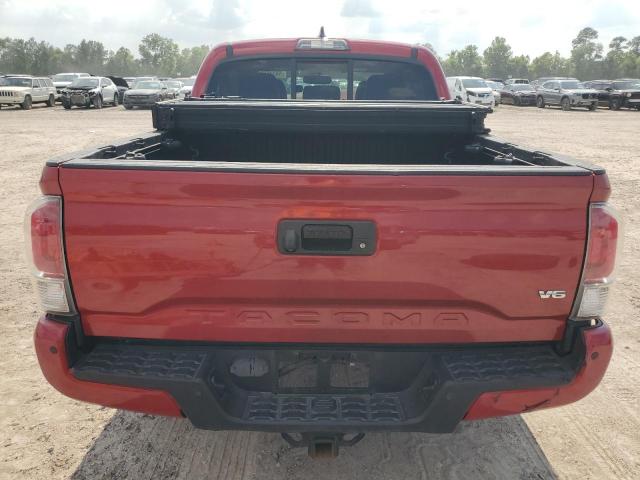 5TFEZ5CN3GX018087 - 2016 TOYOTA TACOMA DOUBLE CAB RED photo 6