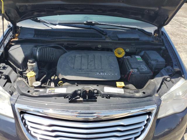 2C4RC1CG8DR783092 - 2013 CHRYSLER TOWN & COU TOURING L BLUE photo 12