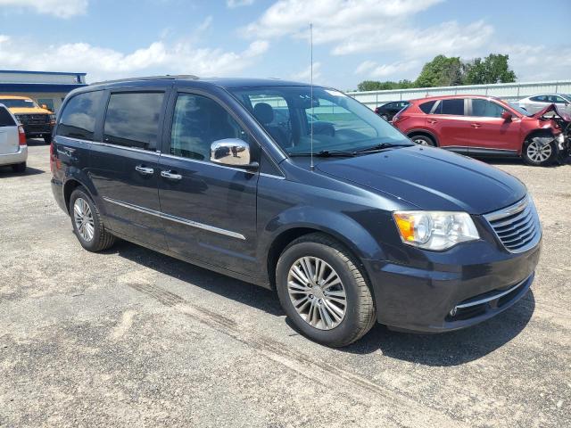 2C4RC1CG8DR783092 - 2013 CHRYSLER TOWN & COU TOURING L BLUE photo 4