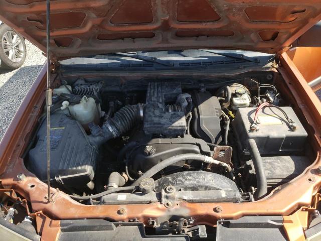 1GCCS136668267747 - 2006 CHEVROLET COLORADO ORANGE photo 7