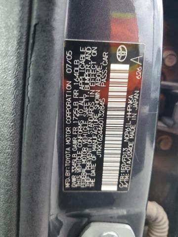 JTKKT624460132845 - 2006 TOYOTA SCION XA CHARCOAL photo 12