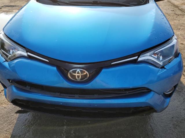 JTMWFREV3HD099130 - 2017 TOYOTA RAV4 XLE BLUE photo 12