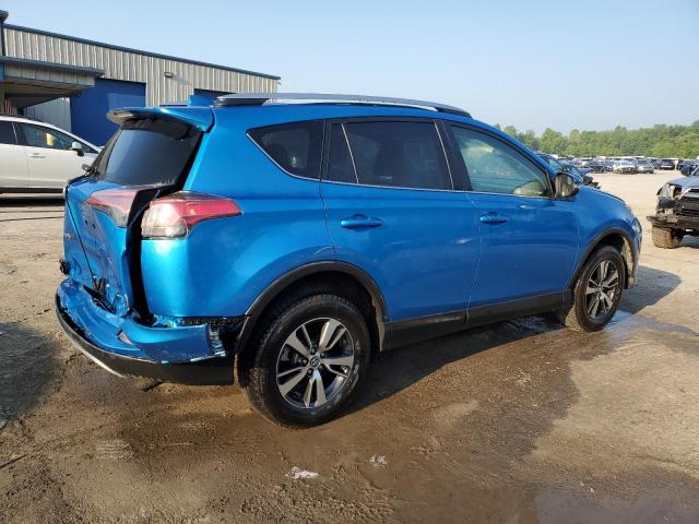 JTMWFREV3HD099130 - 2017 TOYOTA RAV4 XLE BLUE photo 3