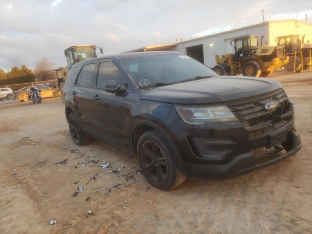 1FM5K8AR2GGA86341 - 2016 FORD EXPLORER POLICE INTERCEPTOR BLACK photo 1